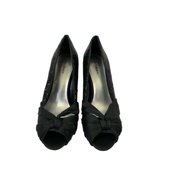 Dressbarn Women's Sequin Heels - Picture 3 of 6